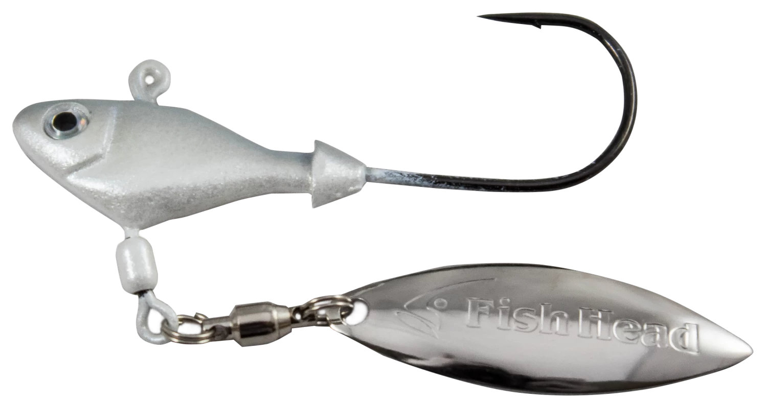 Fish Head Spin Underspin Jig 3 Fish Head Spin Underspin Jig
