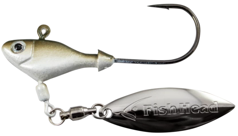 Fish Head Spin Underspin Jig 4 Fish Head Spin Underspin Jig - Image 2