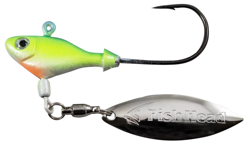 Fish Head Spin Underspin Jig 12 Fish Head Spin Underspin Jig - Image 10