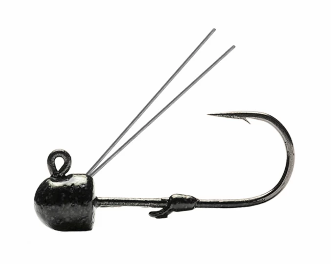 Mustad Weedless Grip-Pin Ned Jig Heads 4 Pack 3 Mustad Weedless Grip-Pin Ned Jig Heads 4 Pack