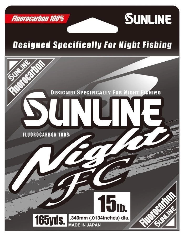 Sunline Night FC Fluorocarbon Clear Blue 165 Yards 3 Sunline Night FC Fluorocarbon Clear Blue 165 Yards