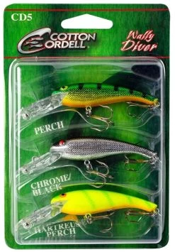 Cotton Cordell Wally Diver Triple Threat Pack