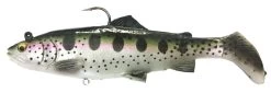 Savage Gear 3D Real Trout Swimbait Soft Body Swimbait 19 Savage Gear 3D Real Trout Swimbait Soft Body Swimbait -Hot Sale Angling Store 5in Dark Trout new