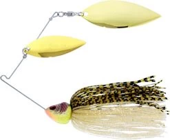 River2Sea Ish Monroe Bling Double Willow Spinnerbait 1/2 Oz. 15 River2Sea Ish Monroe Bling Double Willow Spinnerbait 1/2 Oz. -Hot Sale Angling Store Bling09GoldenShiner