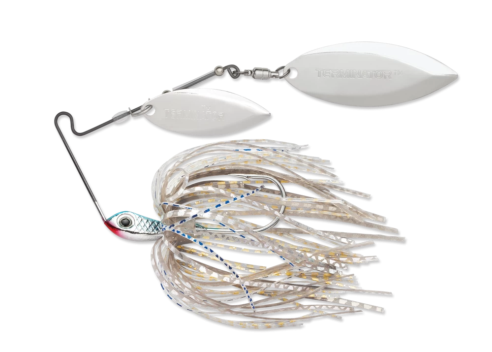 Terminator Super Stainless Spinnerbait Double Willow 1/2 Oz. 4 Terminator Super Stainless Spinnerbait Double Willow 1/2 Oz. - Image 2
