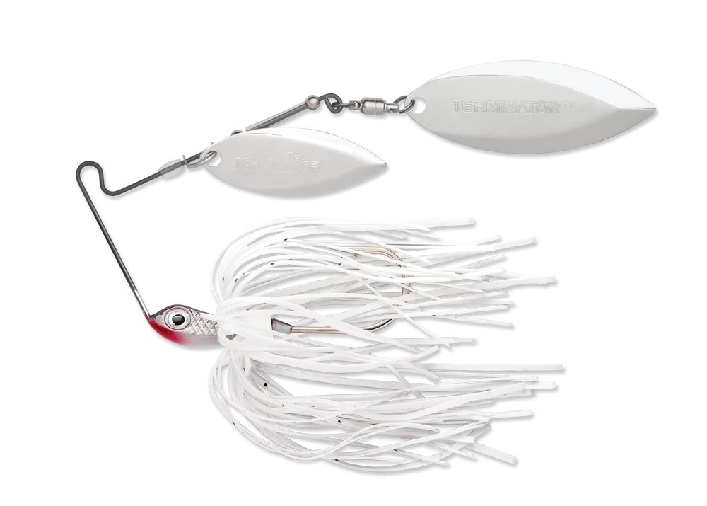 Terminator Super Stainless Spinnerbait Double Willow 1/2 Oz. 5 Terminator Super Stainless Spinnerbait Double Willow 1/2 Oz. - Image 3