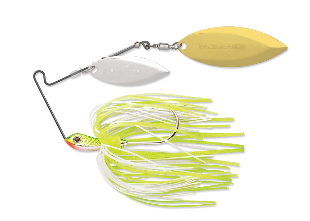 Terminator Super Stainless Spinnerbait Double Willow 3/8 Oz. 5 Terminator Super Stainless Spinnerbait Double Willow 3/8 Oz. - Image 3