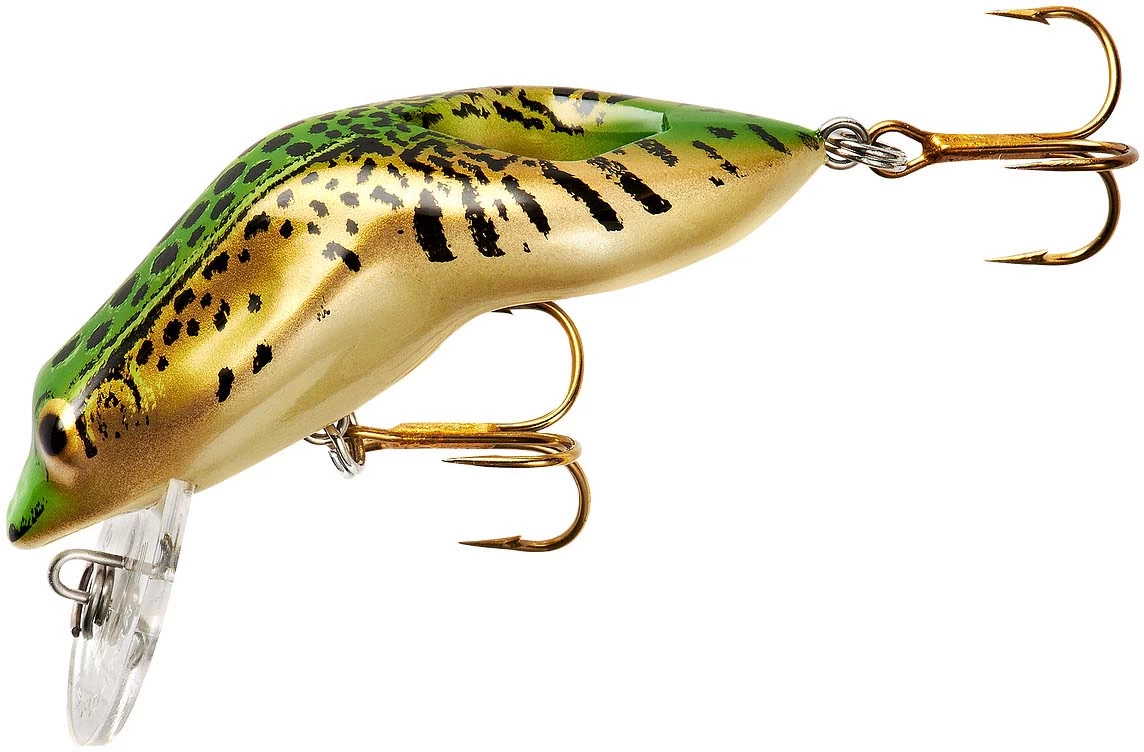 Rebel Teeny Wee Frog 1 1/2 Inch Ultralight Waking Crankbait 3 Rebel Teeny Wee Frog 1 1/2 Inch Ultralight Waking Crankbait