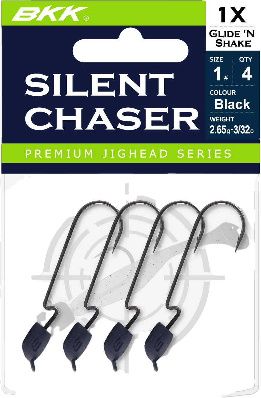 BKK Silent Chaser Glide 'N Shake Jig Heads 4 BKK Silent Chaser Glide 'N Shake Jig Heads - Image 2