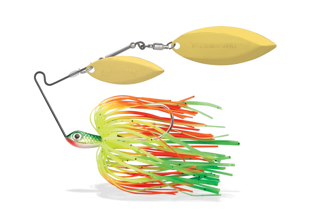 Terminator Super Stainless Spinnerbait Double Willow 3/8 Oz. 7 Terminator Super Stainless Spinnerbait Double Willow 3/8 Oz. - Image 5