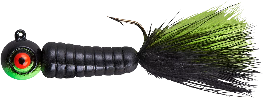 Lindy Fuzz-E-Grub Pre-Rigged Hair Tail Soft Grub 2 Pack 3 Lindy Fuzz-E-Grub Pre-Rigged Hair Tail Soft Grub 2 Pack