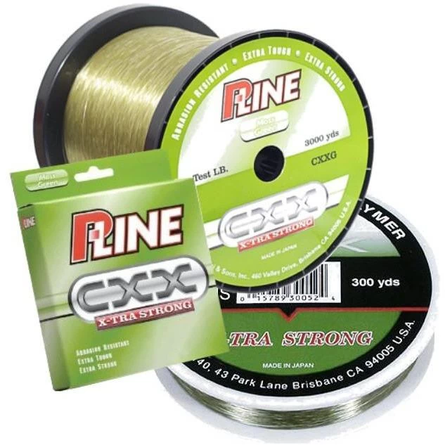 P-Line CXX Moss Green X-Tra Strong Fishing Line 3 P-Line CXX Moss Green X-Tra Strong Fishing Line