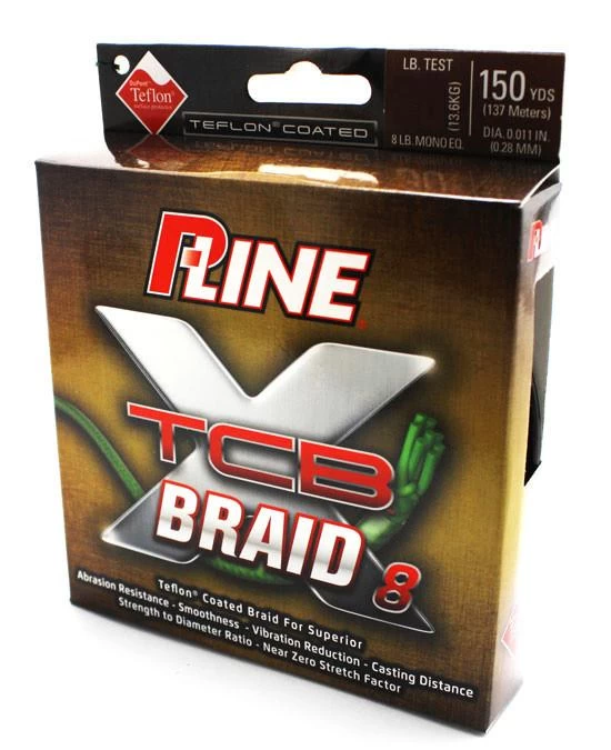 P-Line Teflon Coated 8 Carrier Braid (XTCB-8) 150 Yards Green 3 P-Line Teflon Coated 8 Carrier Braid (XTCB-8) 150 Yards Green