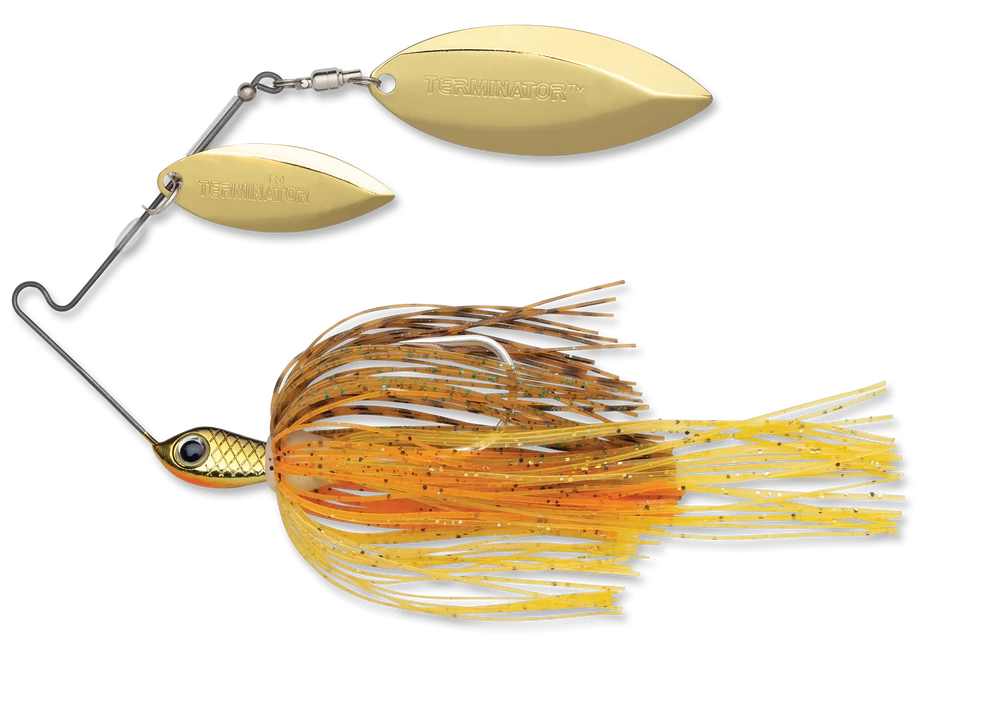 Terminator Stainless Pulse Skirt Spinnerbait Double Willow 3/8 Oz. 5 Terminator Stainless Pulse Skirt Spinnerbait Double Willow 3/8 Oz. - Image 3