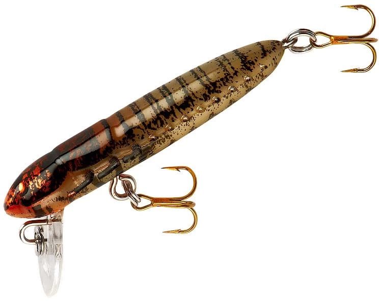 Rebel Hellgrammite 1 3/4 Inch Sinking Ultralight Crankbait 4 Rebel Hellgrammite 1 3/4 Inch Sinking Ultralight Crankbait - Image 2