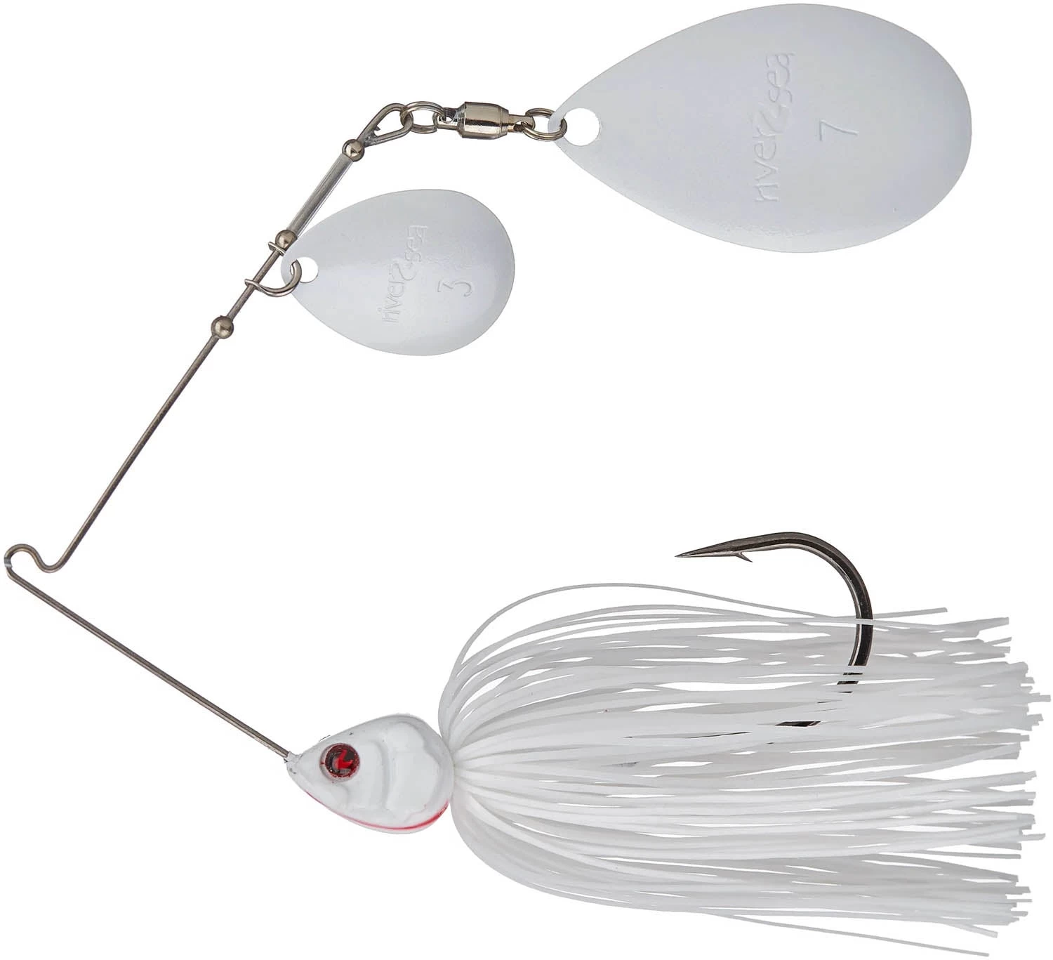 River2Sea Ish Monroe Bling Colorado Indiana Spinnerbait 1/2 Oz. 7 River2Sea Ish Monroe Bling Colorado Indiana Spinnerbait 1/2 Oz. - Image 5