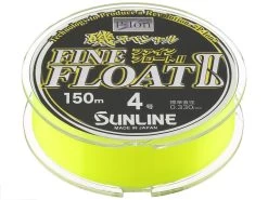 Sunline Siglon Fine Float II P-ion Vivid Yellow Monofilament 165 Yards